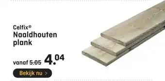 Hubo Celfix® naaldhouten plank aanbieding