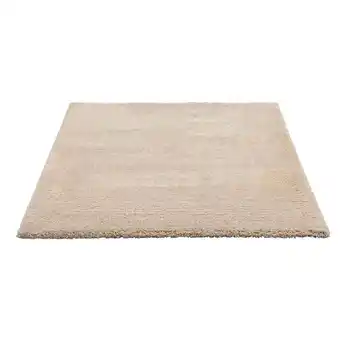 Leen Bakker Vloerkleed pelush - beige - 160x230 cm aanbieding