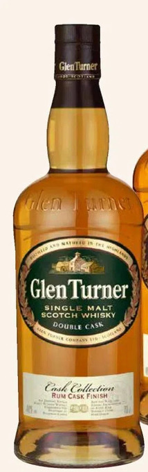 Mitra Glen turner rum cask finish single malt aanbieding