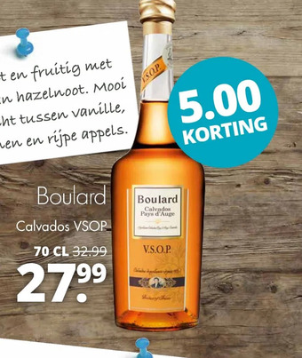 Mitra Boulard calvados vsop aanbieding