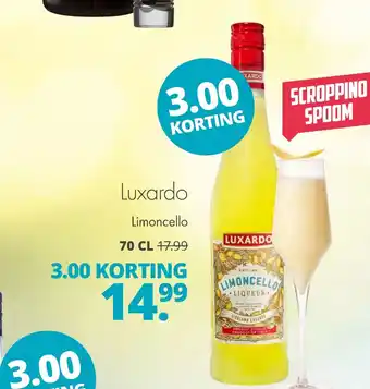 Mitra Luxardo limoncello aanbieding