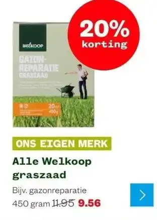 Welkoop Alle welkoop graszaad aanbieding