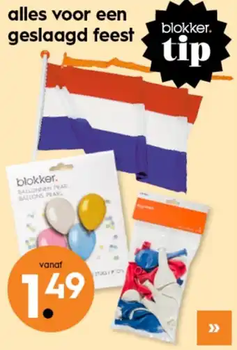 Blokker alles voor een geslaagd feest aanbieding