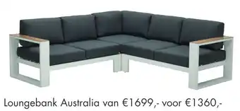 Bouwhof Loungebank Australia aanbieding