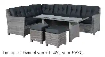 Bouwhof Loungeset Esmael aanbieding