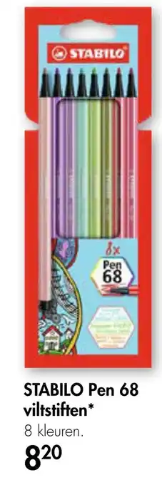 The Read Shop STABILO Pen 68 viltstiften* aanbieding