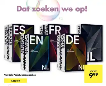 The Read Shop Van Dale Pocketwoordenboeken aanbieding