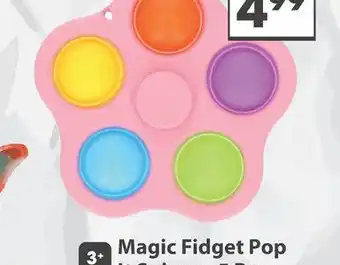 Top1Toys Magic Fidget Pop It Spinner 5 Pops Assorti aanbieding