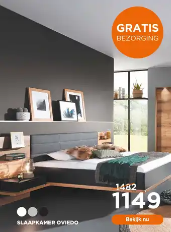 TotaalBED Slaapkamer Oviedo aanbieding