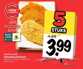 Vomar Voordeelmarkt Gehaktschnitzels aanbieding