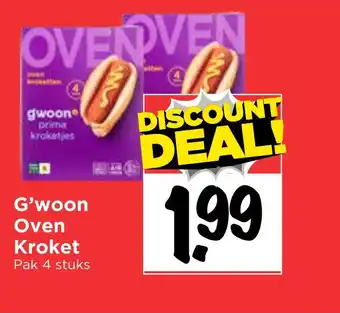 Vomar Voordeelmarkt G'woon Oven Kroket aanbieding