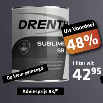 De voordeelmarkt Drenth Sublime Sb aanbieding