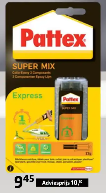 De voordeelmarkt Pattex Super Mix aanbieding