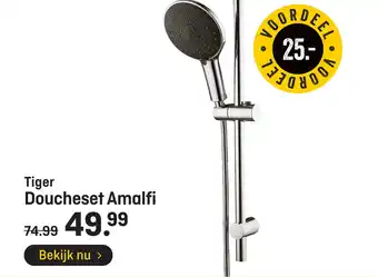 Hubo Tiger Doucheset Amalfi aanbieding