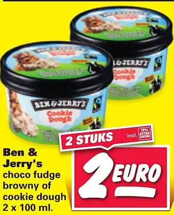 Nettorama Ben & Jerry's aanbieding