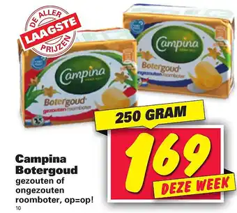 Nettorama Campina Botergoud aanbieding