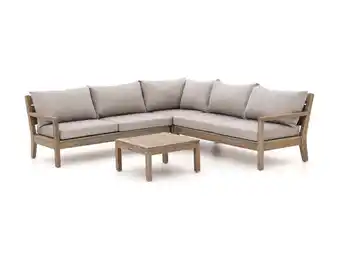 Kees Smit Rough batang hoek loungeset 4-delig - laagste prijsgarantie! aanbieding