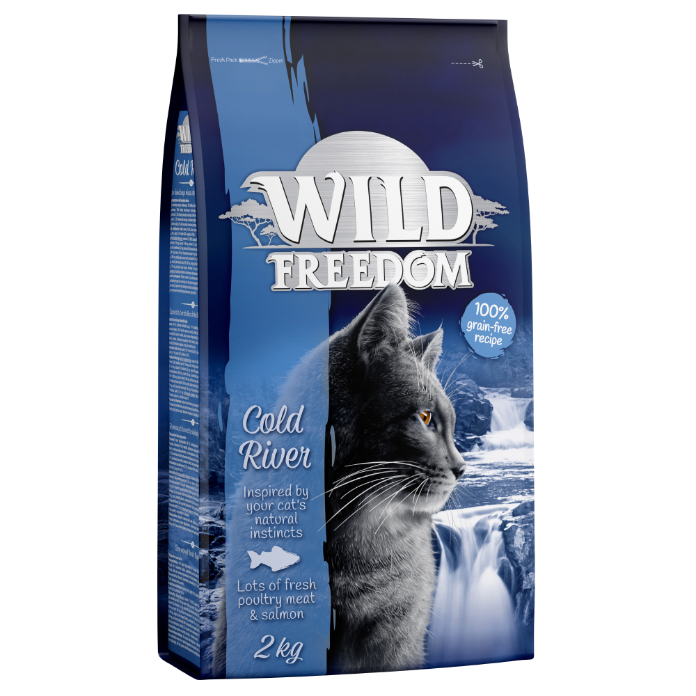 Zooplus 2kg adult cold river zalm wild freedom kattenvoer aanbieding