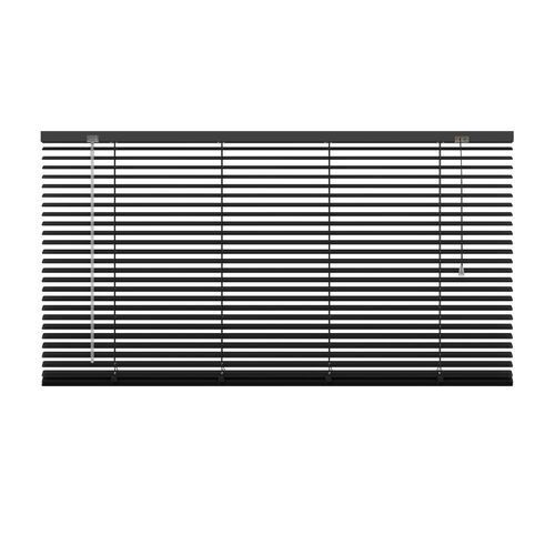 Decosol jaloezie horizontaal aluminium zwart 25mm 120x180cm aanbieding