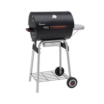 Praxis Landmann houtskoolbarbecue black taurus 440 zwart aanbieding