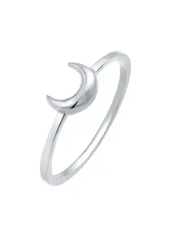 Douglas Elli elli ring dames halve maan astro basis trend in 925 sterling zilver verguld aanbieding