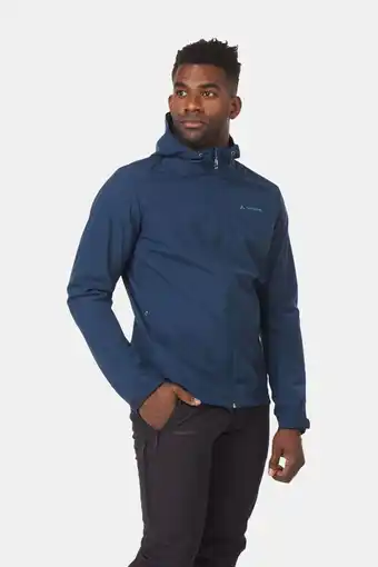 Bever Vaude se tamina hoody softshell jas blauw aanbieding