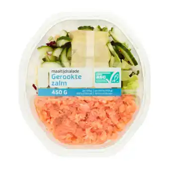 Coop Maaltijdsalade gerookte zalm aanbieding