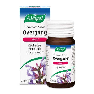 Vitamins A vogel famosan salvia overgang sterk 25 stuks aanbieding