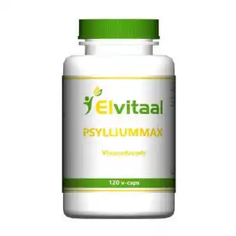 Vitamins Elvitaal psylliummax vlozaadvezels 120 vegetarische capsule aanbieding