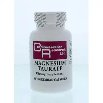 Vitamins Cardio vasc res magnesium tauraat 60 vegetarische capsule aanbieding