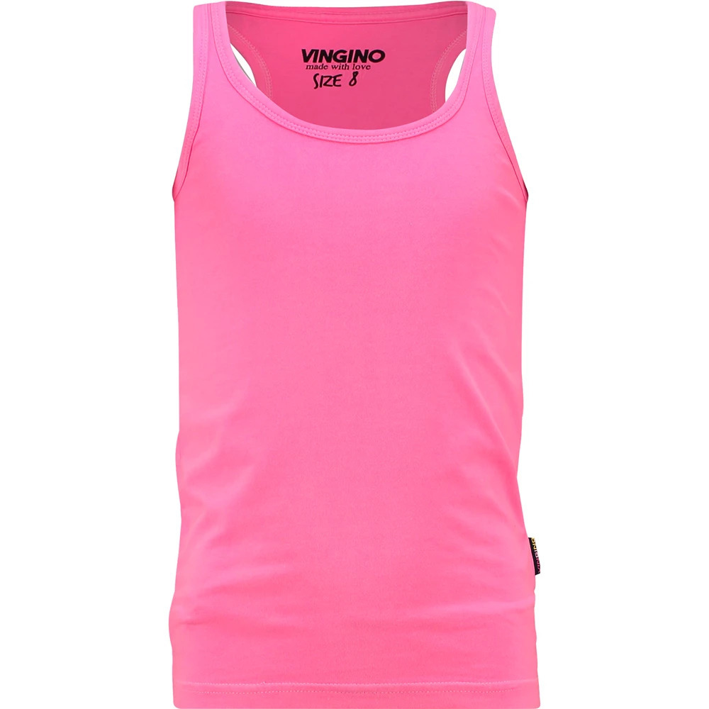 Kixx Online Vingino meisjes singlet gianny neon-roze aanbieding