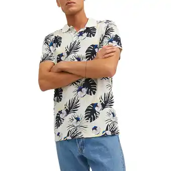 Plutosport Jack & jones originals tulum aop polo heren aanbieding