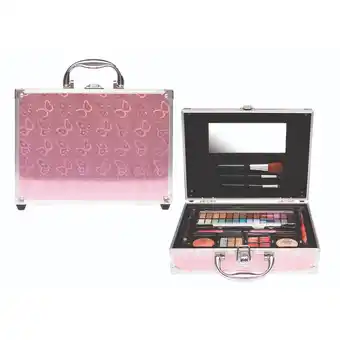 Top1Toys Casuelle make-up koffer holografisch vlinder aanbieding