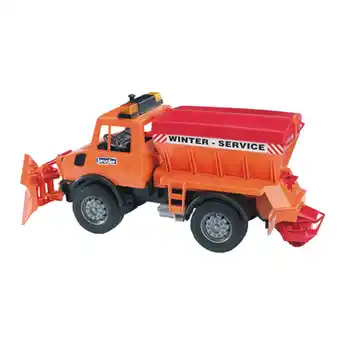 Top1Toys Bruder vrachtwagen unimog winterdienst aanbieding