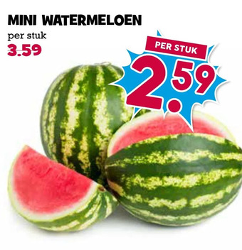 Boon`s Markt Mini watermeloen aanbieding