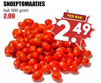 MCD Supermarkt Snoeptomaatjes aanbieding