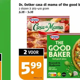 Poiesz Dr. oetker casa di mama of the good baker aanbieding