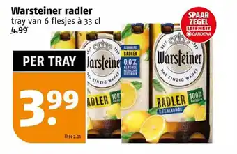 Poiesz Warsteiner radler aanbieding