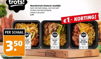 Poiesz Noordertrots oosterse maaltijd aanbieding