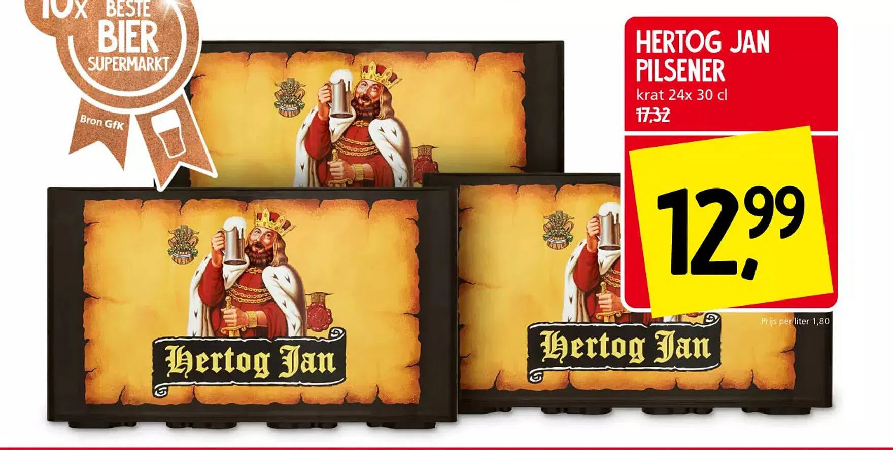 Jan Linders Hertog jan pilsener aanbieding