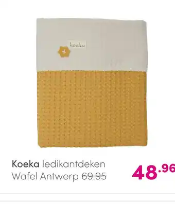 Baby & Tiener Koeka ledikantdeken aanbieding