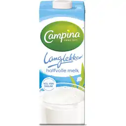 Albert Heijn Campina langlekker halfvolle melk aanbieding