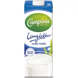Albert Heijn Campina langlekker volle melk aanbieding