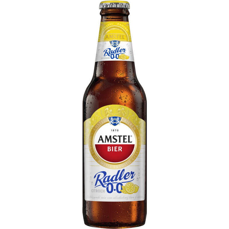 Albert Heijn Amstel radler 0.0 citroen aanbieding