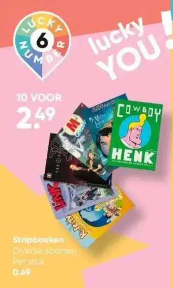 Big Bazar Stripboeken Diverse soorten Per stuk aanbieding