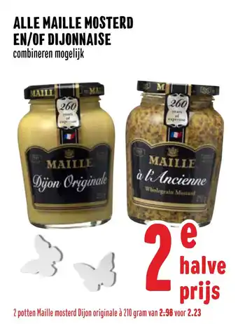 Boon`s Markt Alle Maille Mosterd En/Of Dijonnaise aanbieding