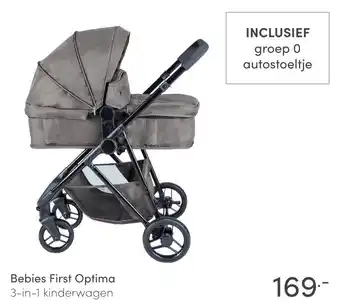 Baby & Tiener Bebies First Optima aanbieding