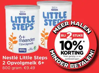 Vomar Voordeelmarkt Nestlé Little Steps 2 Opvolgmelk 6+ aanbieding