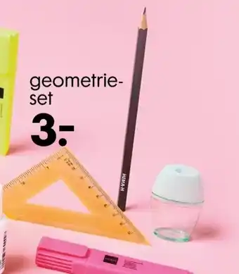 HEMA Geometrieset aanbieding