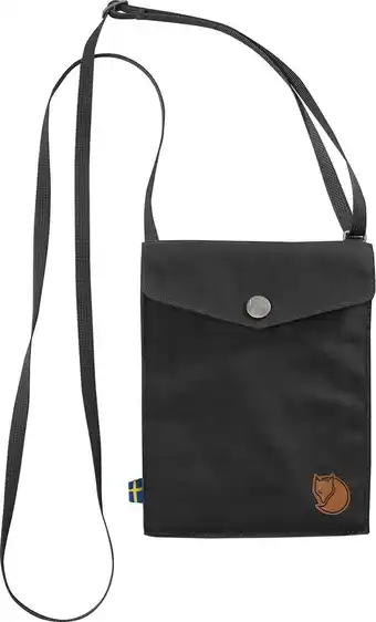 Bol.com Fjallraven pocket schoudertas - dark grey aanbieding